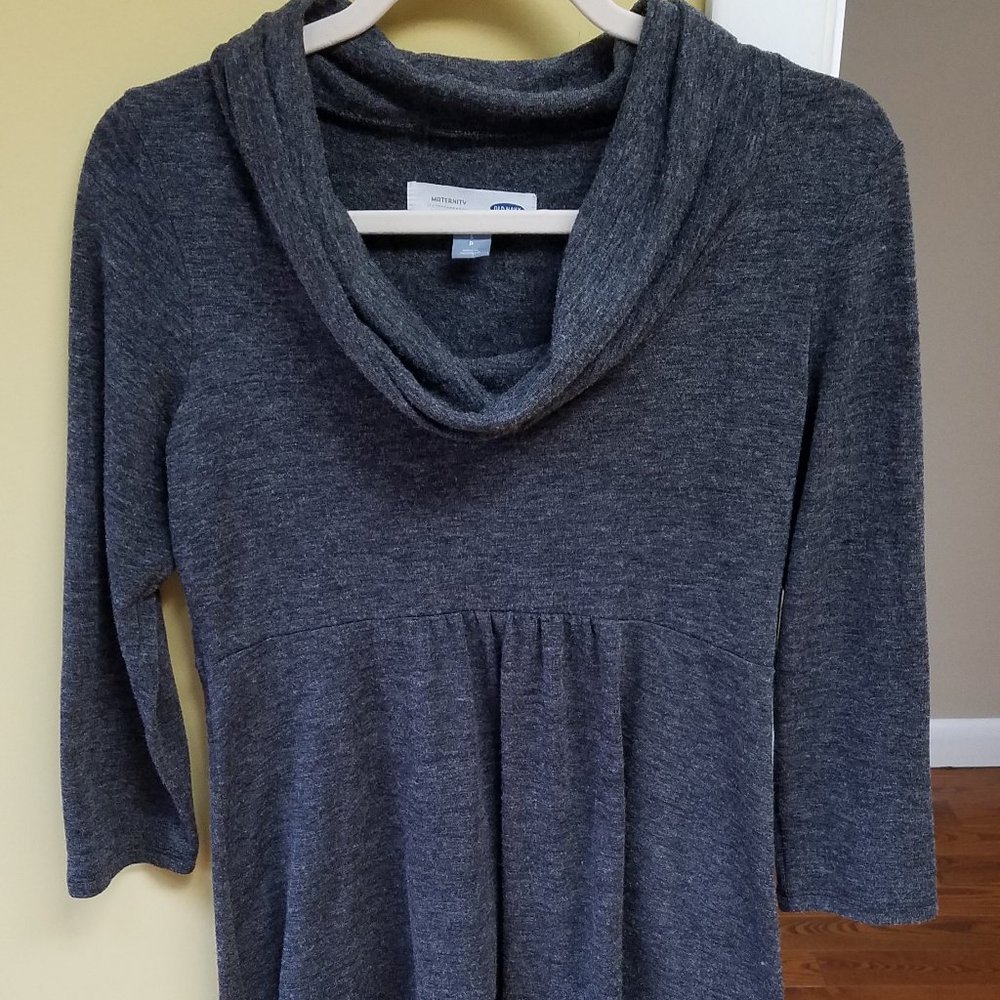 Maternity Cowl Neck Sweater Small